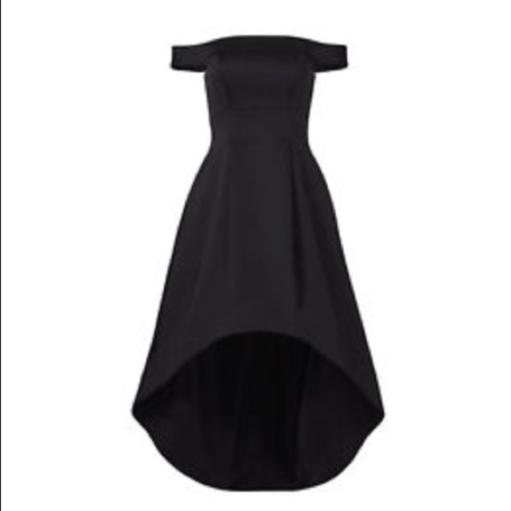 NWT Cynthia Rowley Black Off-Shoulder Dress
